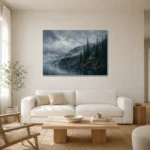 Premium Wall Art Yatay Html Edition – CP-US-PF-H-005 styled in a refined neutral interior