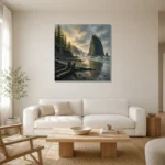 Premium Wall Art Kare Html Edition – CP-US-PF-S-001 styled in a refined neutral interior