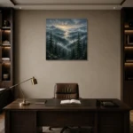 Premium Wall Art Kare Html Edition – CP-US-PF-S-002 displayed in a contemporary gallery-inspired room