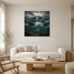 Premium Wall Art Kare Html Edition – CP-US-PF-S-003 styled in a refined neutral interior