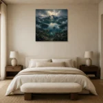 Premium Wall Art Kare Html Edition – CP-US-PF-S-003 showcased in an elegant minimalist interior