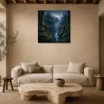 Premium Wall Art Kare Html Edition – CP-US-PF-S-004 presented in a sophisticated home setting