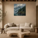 Premium Wall Art Kare Html Edition – CP-US-PF-S-005 presented in a sophisticated home setting