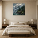 Premium Wall Art Kare Html Edition – CP-US-PF-S-005 showcased in an elegant minimalist interior