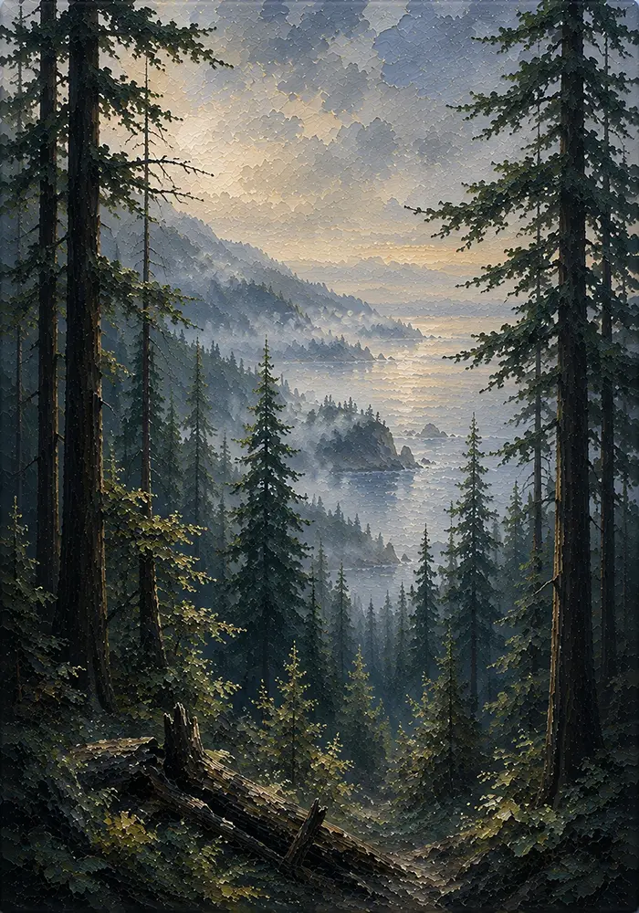 Pacific Threshold Pacific Northwest Wall Art Pacific Frontier Art Print