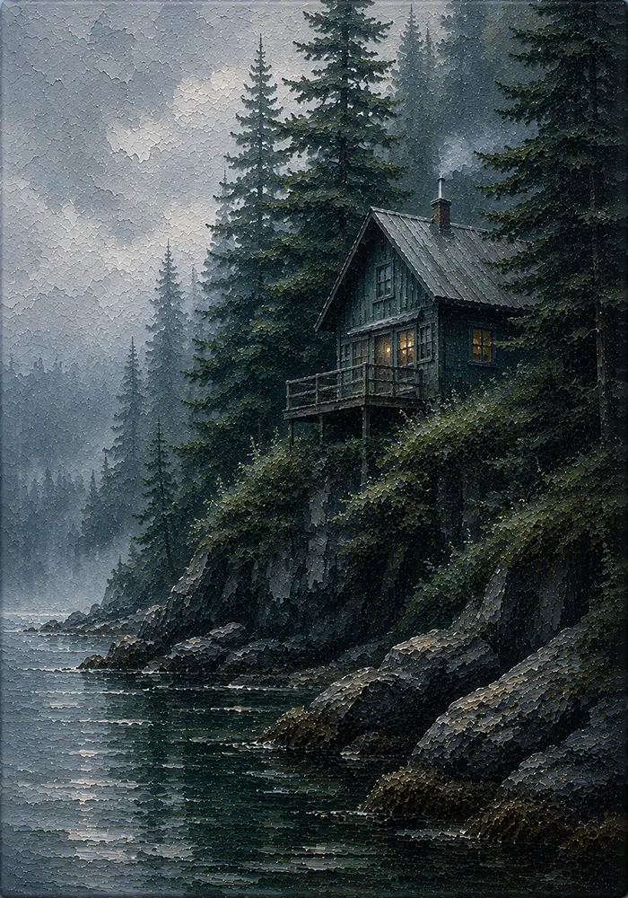 Pacific Reliquary Pacific Northwest Wall Art Pacific Frontier Art Print