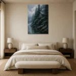 Premium Wall Art Dikey Html Edition – CP-US-PF-V-005 showcased in an elegant minimalist interior