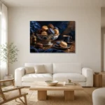 Premium Wall Art Yatay Html Edition – DINIGROOM0826003 styled in a refined neutral interior