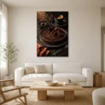 Premium Wall Art Dikey Html Edition – DINIGROOM0826004 styled in a refined neutral interior