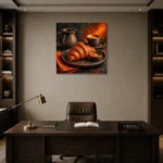 Premium Wall Art Kare Html Edition – DINIGROOM0826008 displayed in a contemporary gallery-inspired room