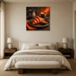 Premium Wall Art Kare Html Edition – DINIGROOM0826008 showcased in an elegant minimalist interior