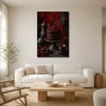 Premium Wall Art Dikey Html Edition – DINIGROOM0826014 styled in a refined neutral interior