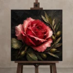 Premium Wall Art Kare Html Edition – DINIGROOM0826017 displayed on a studio easel
