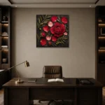 Premium Wall Art Kare Html Edition – DINIGROOM0826018 displayed in a contemporary gallery-inspired room