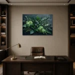 Premium Wall Art Yatay Html Edition – DINIGROOM0826021 displayed in a contemporary gallery-inspired room