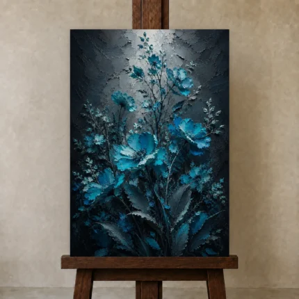 Premium Wall Art Dikey Html Edition – DINIGROOM0826023 displayed on a studio easel