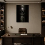 Premium Wall Art Dikey  one of one – ECHOOFVOL001 shown in Room 2
