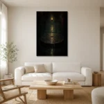 Premium Wall Art Dikey  one of one – ECHOOFVOL002 shown in Room 1