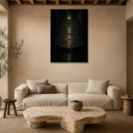 Premium Wall Art Dikey  one of one – ECHOOFVOL002 shown in Room 4