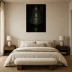 Premium Wall Art Dikey  one of one – ECHOOFVOL002 shown in Room 5
