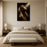 Premium Wall Art Dikey  one of one – ECHOOFVOL005 shown in Room 5