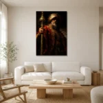 Premium Wall Art Dikey  one of one – ECHOOFVOL007 shown in Room 1