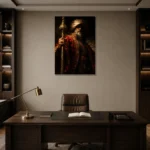 Premium Wall Art Dikey  one of one – ECHOOFVOL007 shown in Room 2