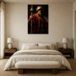 Premium Wall Art Dikey  one of one – ECHOOFVOL007 shown in Room 5