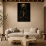 Premium Wall Art Dikey  one of one – ECHOOFVOL008 shown in Room 4