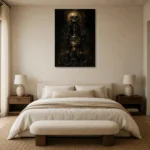 Premium Wall Art Dikey  one of one – ECHOOFVOL008 shown in Room 5