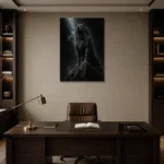 Premium Wall Art Dikey  one of one – ECHOOFVOL009 shown in Room 2