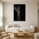 Premium Wall Art Dikey  one of one – ECHOOFVOL010 shown in Room 1