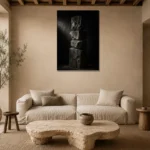Premium Wall Art Dikey  one of one – ECHOOFVOL010 shown in Room 4