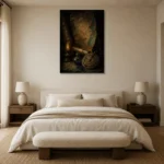 Premium Wall Art Dikey  one of one – ECHOOFVOL011 shown in Room 5