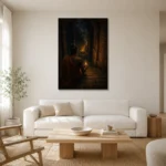 Premium Wall Art Dikey  one of one – ECHOOFVOL012 shown in Room 1