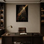 Premium Wall Art Dikey  one of one – ECHOOFVOL013 shown in Room 2