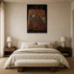 Premium Wall Art Dikey  one of one – ECHOOFVOL014 shown in Room 5