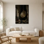 Premium Wall Art Dikey  one of one – ECHOOFVOL015 shown in Room 1