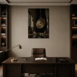 Premium Wall Art Dikey  one of one – ECHOOFVOL015 shown in Room 2