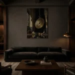 Premium Wall Art Dikey  one of one – ECHOOFVOL015 shown in Room 3