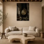 Premium Wall Art Dikey  one of one – ECHOOFVOL015 shown in Room 4