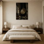 Premium Wall Art Dikey  one of one – ECHOOFVOL015 shown in Room 5