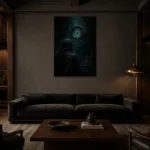 Premium Wall Art Dikey  one of one – ECHOOFVOL016 shown in Room 3