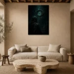 Premium Wall Art Dikey  one of one – ECHOOFVOL016 shown in Room 4