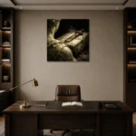 Premium Wall Art Kare Html Edition one of one – ECHOOFVOL017 shown in Room 2