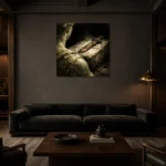 Premium Wall Art Kare Html Edition one of one – ECHOOFVOL017 shown in Room 3