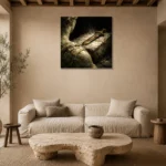 Premium Wall Art Kare Html Edition one of one – ECHOOFVOL017 shown in Room 4