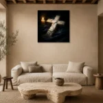 Premium Wall Art Kare Html Edition one of one – ECHOOFVOL018 shown in Room 4