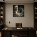 Premium Wall Art Kare Html Edition one of one – ECHOOFVOL019 shown in Room 2