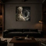 Premium Wall Art Kare Html Edition one of one – ECHOOFVOL019 shown in Room 3